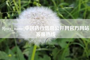 辽阳中国执行信息公开网官方网站客服热线