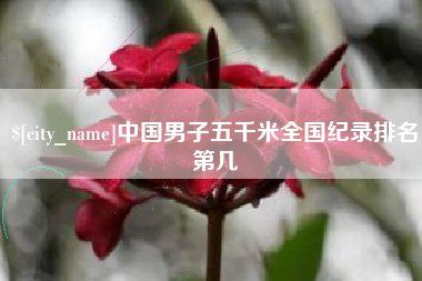 辽阳中国男子五千米全国纪录排名第几