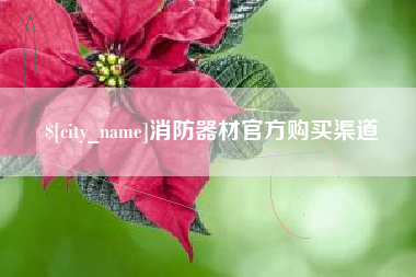 辽阳消防器材官方购买渠道