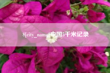 辽阳中国5千米记录