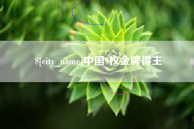辽阳中国9枚金牌得主