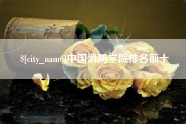 辽阳中国消防学院排名前十