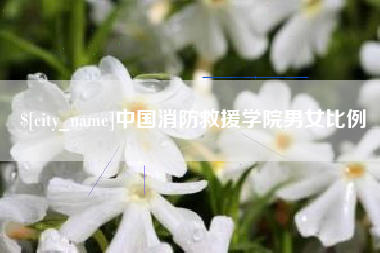 辽阳中国消防救援学院男女比例