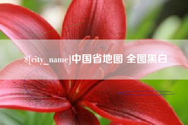 辽阳中国省地图 全图黑白