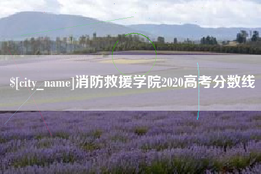 辽阳消防救援学院2020高考分数线