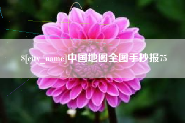 辽阳中国地图全图手抄报75