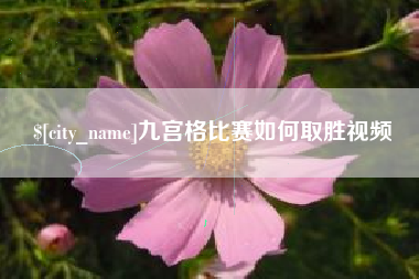 辽阳九宫格比赛如何取胜视频