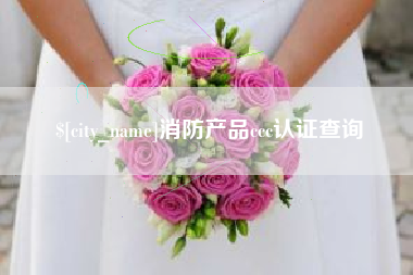 辽阳消防产品ccc认证查询