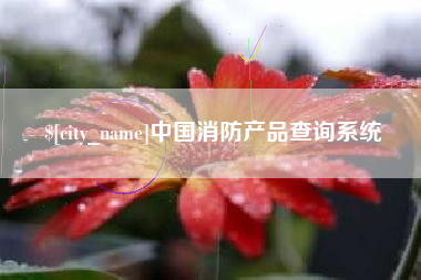 辽阳中国消防产品查询系统