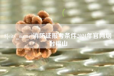 辽阳消防证报考条件2024年官网烟台福山