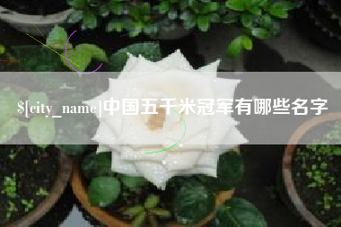 辽阳中国五千米冠军有哪些名字